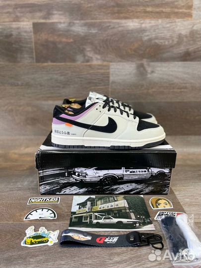 Кроссовки Nike SB Dunk Low initial D Toyota AE8