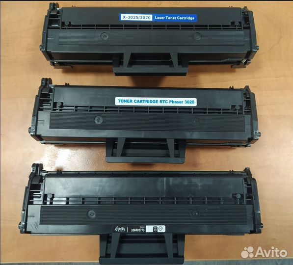 Картриджи пустые для мфу Xerox 3020 3025