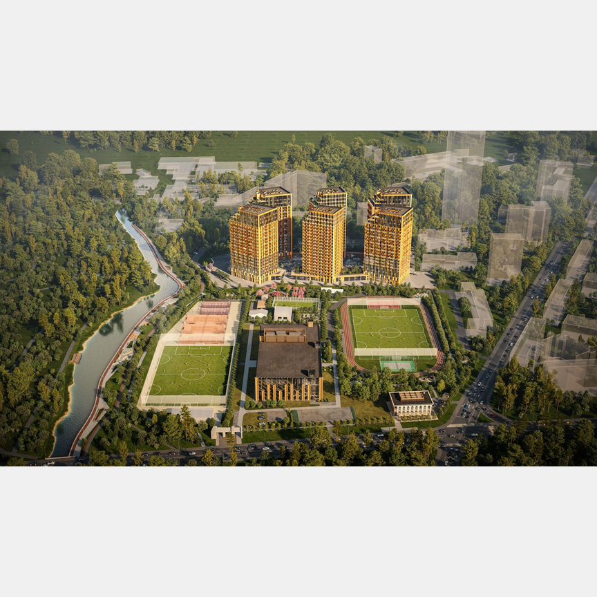 Квартира-студия, 30,1 м², 16/23 эт.