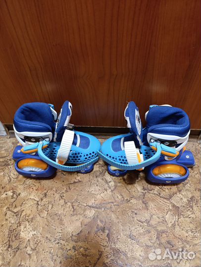 Роликовые коньки детские раздвижные