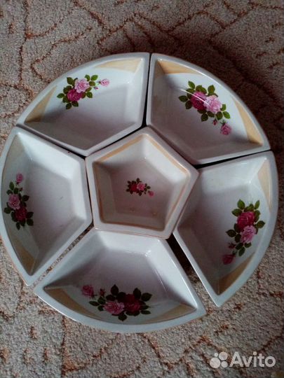 Самовар гжель, фарфор