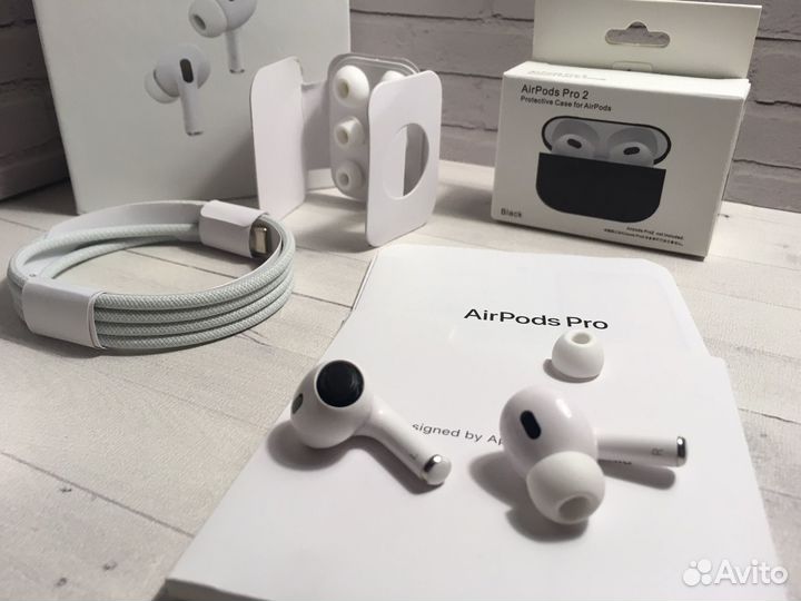 Airpods pro 2 на чипе airoha + чехол