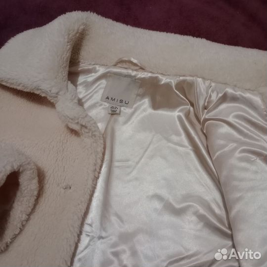 Шуба плюшевая Тедди