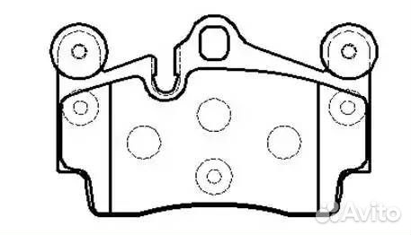 Колодки тормозные дисковые