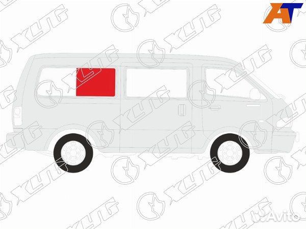 Стекло кузова боковое (не опускное) mercedes-benz