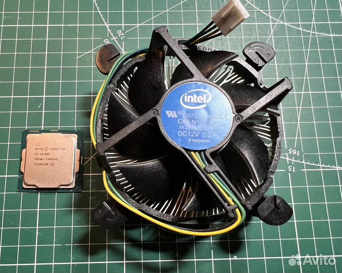 Процессор intel core i3 10100f oem с вентилятором