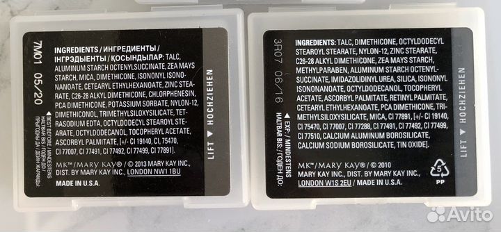 Тени мэри кэй Mary Kay sweet plum, ballerina pink