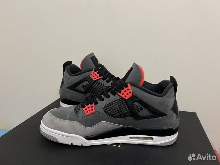 Кроссовки Nike Air Jordan 4 RetroInfrared Оригинал