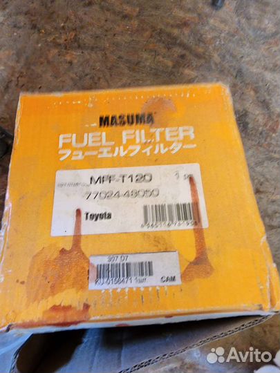Топливный фильтр masuma MFF-T120