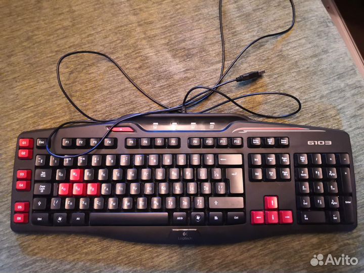 Клавиатура logitech g103