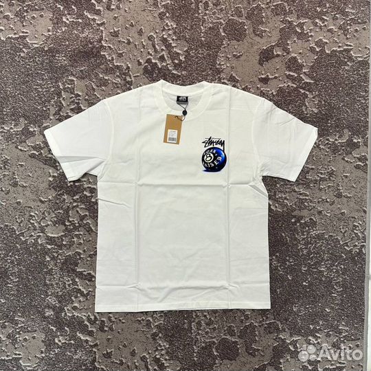 Футболка Stussy 8ball Born x Raised Tee оригинал