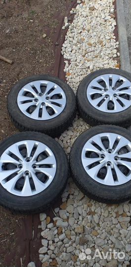 Диски с резиной комплект 185 65 15 киа рио