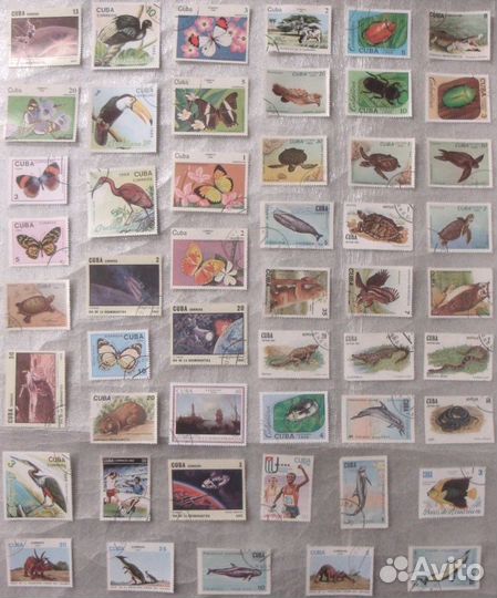 Куба набор марок