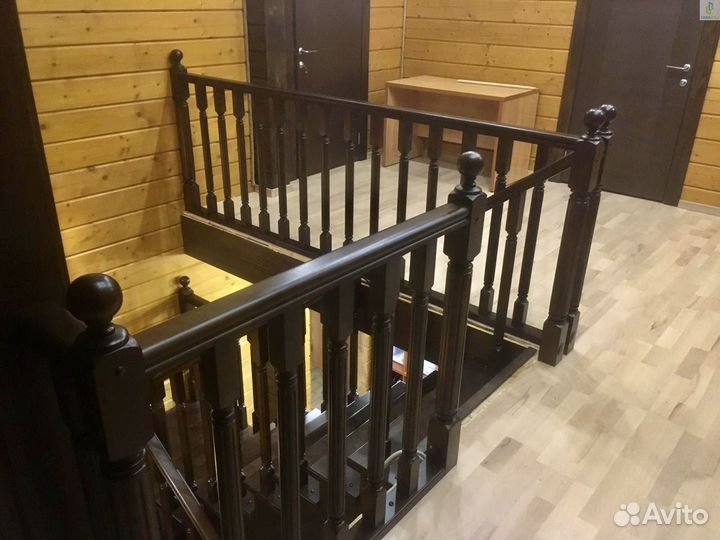 Деревянные лестницы под заказ
