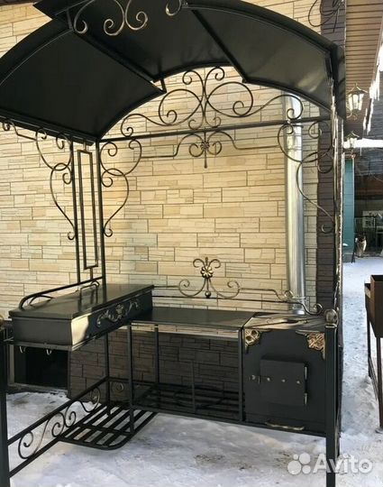 Кованый мангал