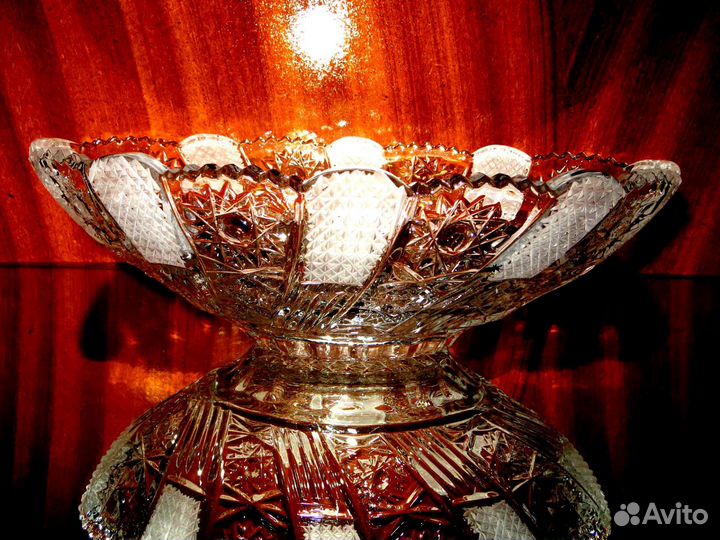 Хрустальная салатница