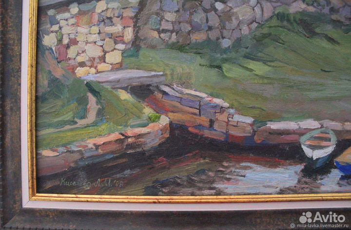 Картина маслом Соловки