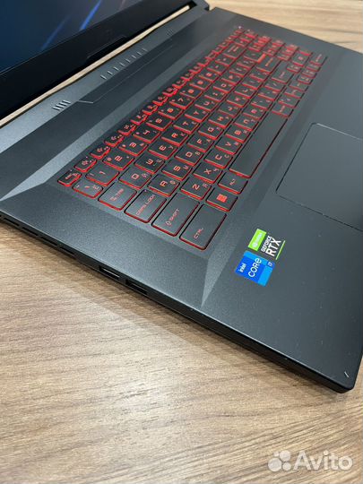 Игровой ноутбук MSI katana GF76,i7 11800h,rtx 3050