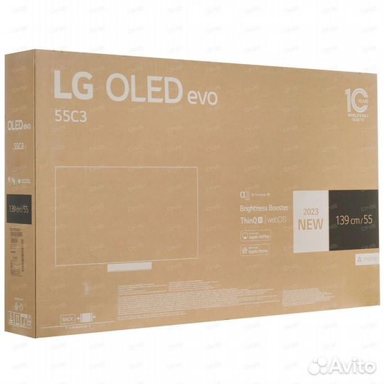 Новый телевизор LG oled55C3RLA