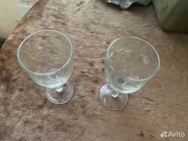 Рюмки на ножке хрусталь СССР