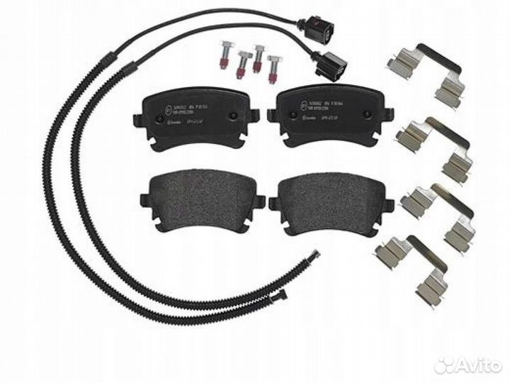 Колодки тормозные brembo PHA