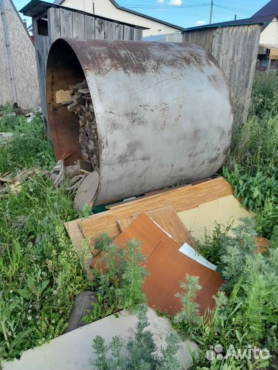 Емкость металлическая 3 куба