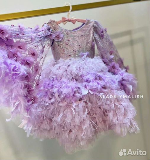 Платье для девочки на годик