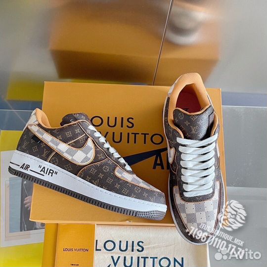 Кроссовки Louis Vuitton x Nike Air Force 1