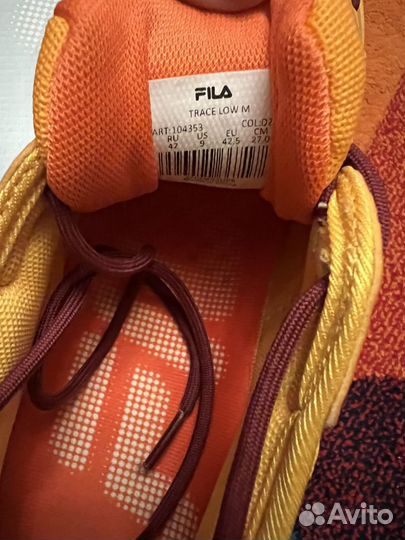 Кроссовки fila trace LOW