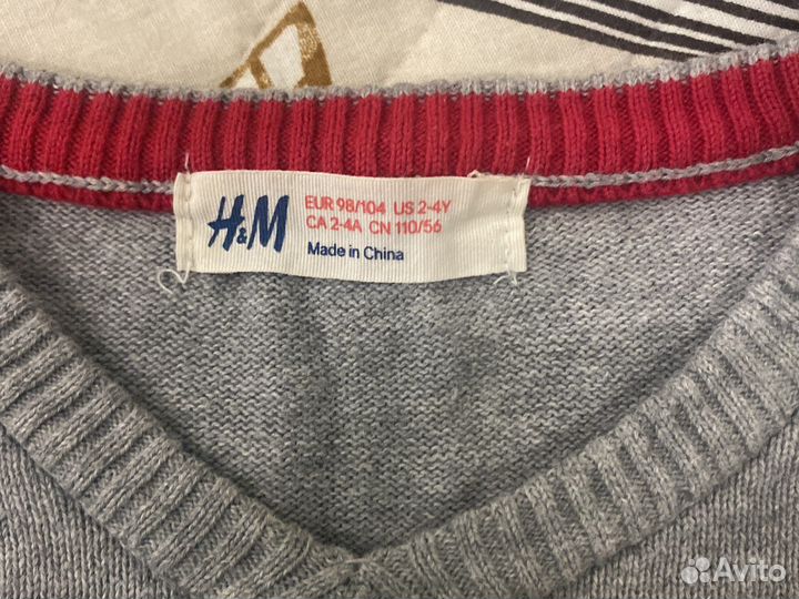 Джемпер H&M 110/56