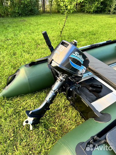Комплект лодка baltic boats 330 с мотором 5 л.с