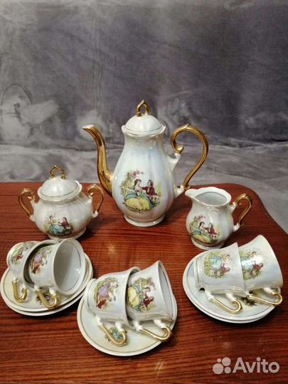 Сервиз кофейный Мадонна 6 персон