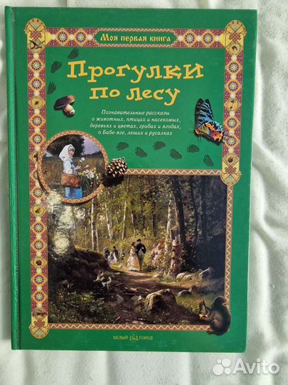 Книга Прогулки по лесу Моя первая книга