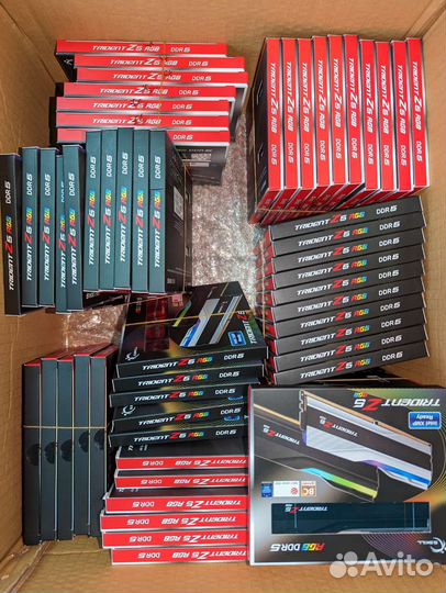 DDR5 32Gb G.Skill 6800 7200 7600 7800Mhz в наличии
