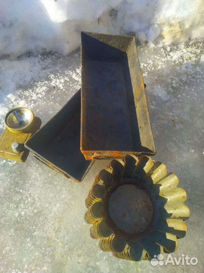 Форма для выпечки СССР и фонарик