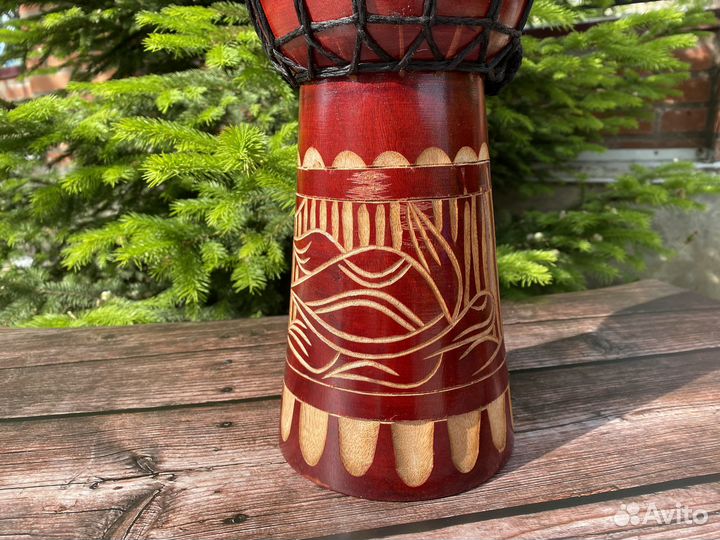 Барабан Джембе 40 см черепаха