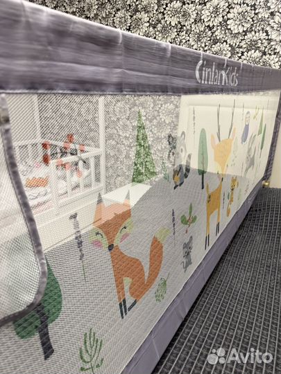 Защитный бортик для взрослой кровати