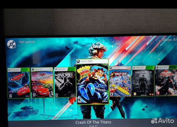 Игровая приставка xbox 360 прошитая