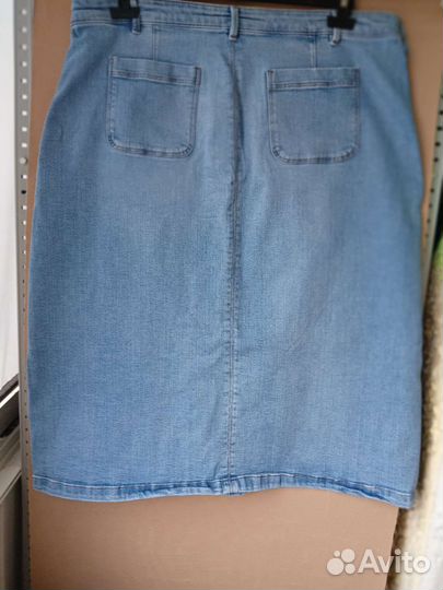 Юбка джинсовая