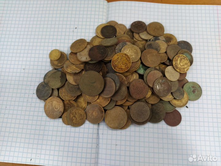 Монеты советы 207шт