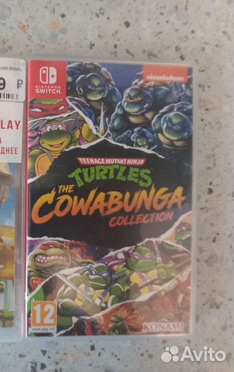 Картридж Нинтендо Turtles the cowabunga collection