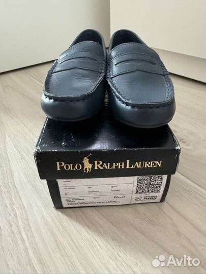 Новые Мокасины Polo Ralph Lauren детские 28