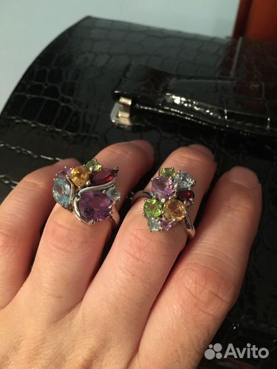 Серебряные кольца