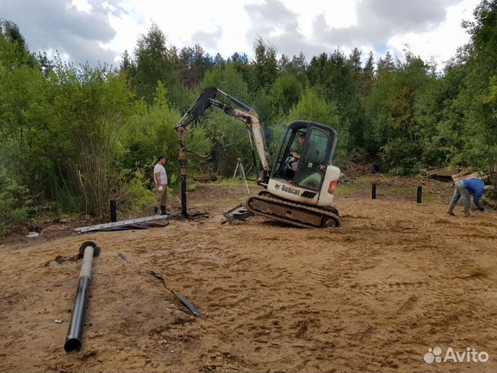 108 сваи с установкой