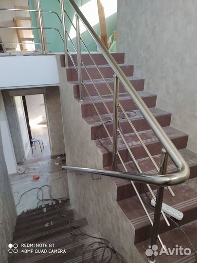 Перила, поручни, ограждения из нержавеющей стали