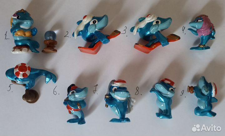 Игрушки Kinder из 90х