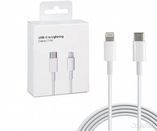 Оригинальный кабель type c lightning