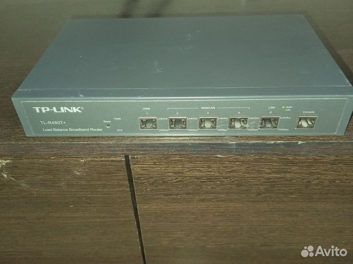 Сетевой коммутатор Tp link TL-R480T+