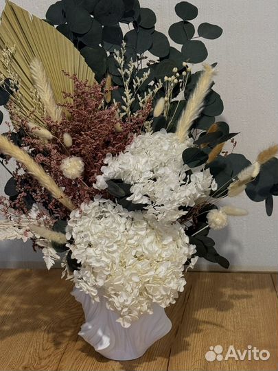 Стабилизированный букет для интерьера