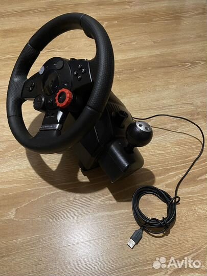 Руль logitech driving force gt